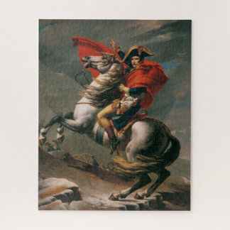 Puzzle Napoleón con caballo, Paso de San Bernardo