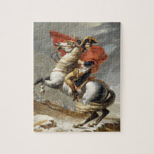 Puzzle Napoleón cruzando los Alpes - Jacques-Louis David