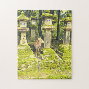 Puzzle Nara Japan cierer park print