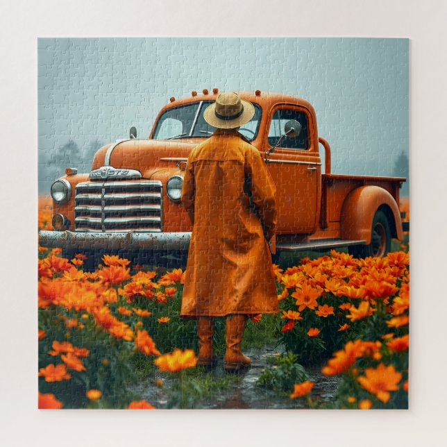 Puzzle Naranja (Vertical)