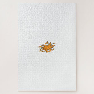 Puzzle Naranja amarillento, decorativo amarillo anaranjad