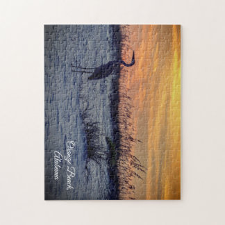 Puzzle Naranja Beach Sunset