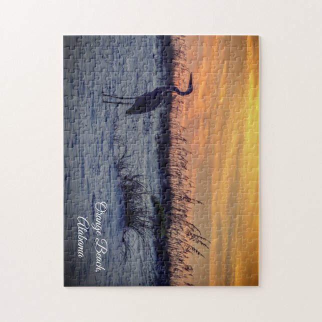 Puzzle Naranja Beach Sunset (Vertical)