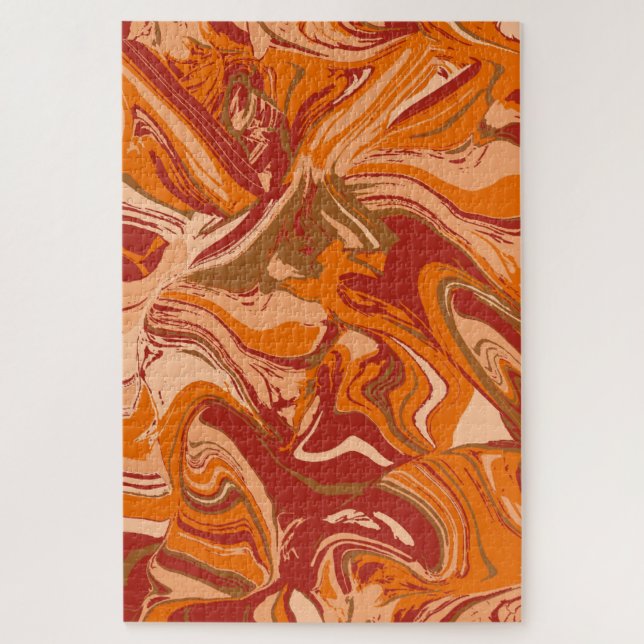 Puzzle Naranja Cake (Vertical)