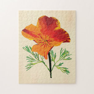 Puzzle Naranja California Poppy