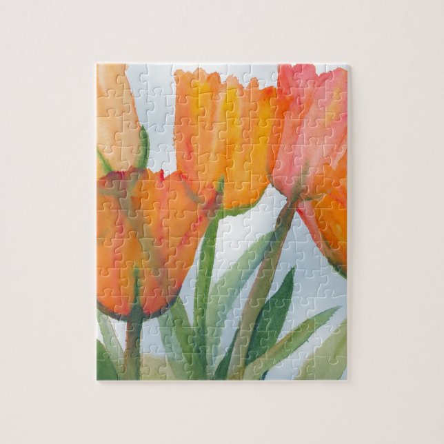 Puzzle Naranja Citrus Tulips (Vertical)