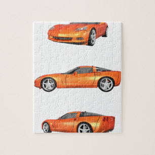 Puzzle Naranja Corvette: