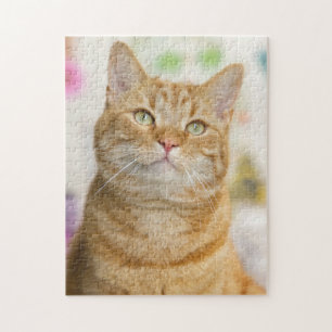 Puzzle Naranja dulce Tabby Cat