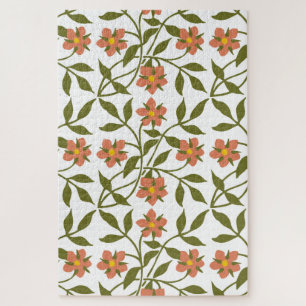 PUZZLE NARANJA FLOWERS
