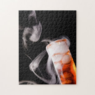 Puzzle Naranja Fluid Test Gas