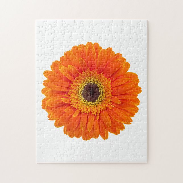 Puzzle Naranja Gerbera Daisy (Vertical)