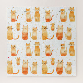Puzzle Naranja Kitty Cats