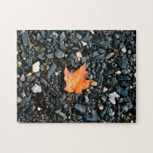 Puzzle Naranja Leaf