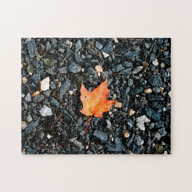 Puzzle Naranja Leaf (Horizontal)