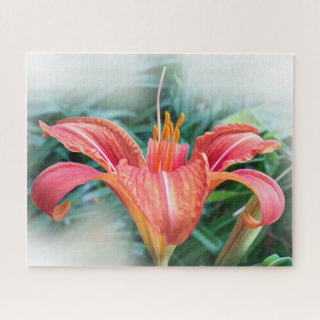 Puzzle naranja lily (Horizontal)