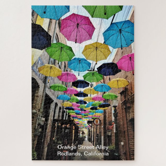 Puzzle Naranja Street Alley (Vertical)