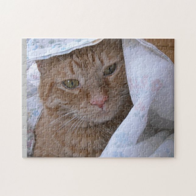 Puzzle Naranja Tabby Cuteness (Horizontal)