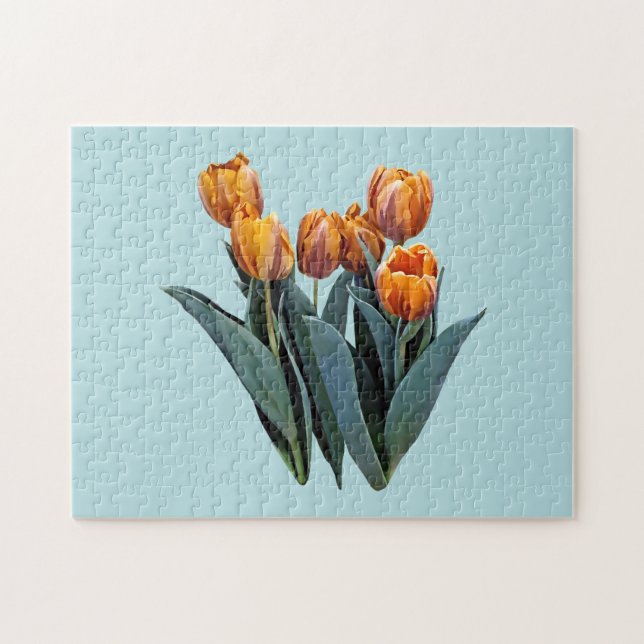 Puzzle Naranja Tulips (Horizontal)