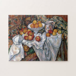 Puzzle Naranjas de la vida: Paul Cezanne Pining Art
