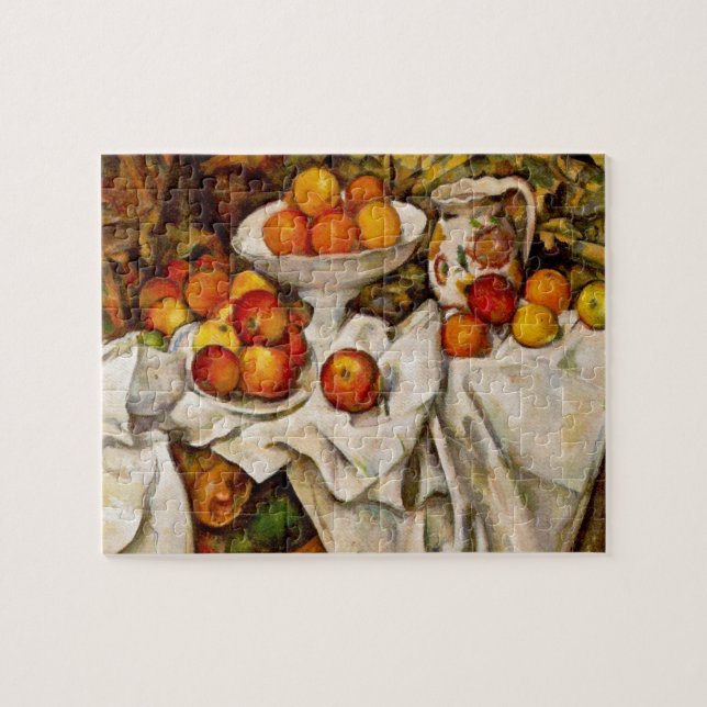 Puzzle Naranjas de Paul Cezanne Apples Impresionismo (Horizontal)