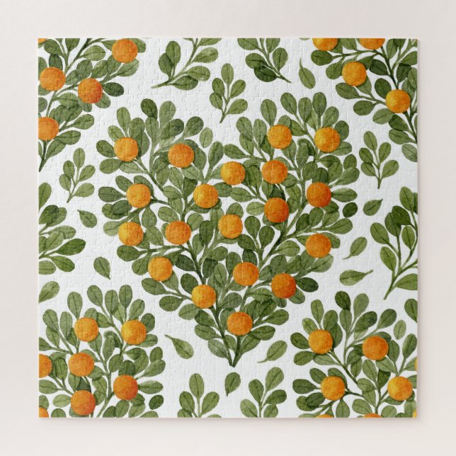 Puzzle Naranjas del corazón: Las ramas verdes aman. (Vertical)