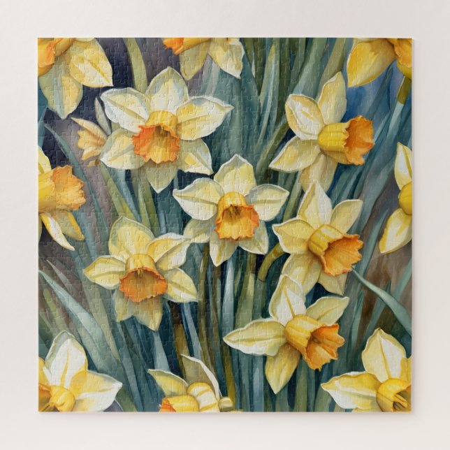 Puzzle Narcisos de primavera (Vertical)