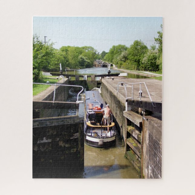 PUZZLE NARROWBOAT (Vertical)
