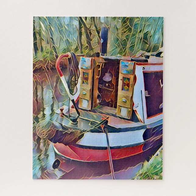 PUZZLE NARROWBOATS (Vertical)