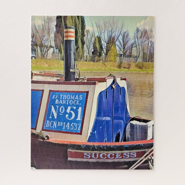 PUZZLE NARROWBOATS (Vertical)
