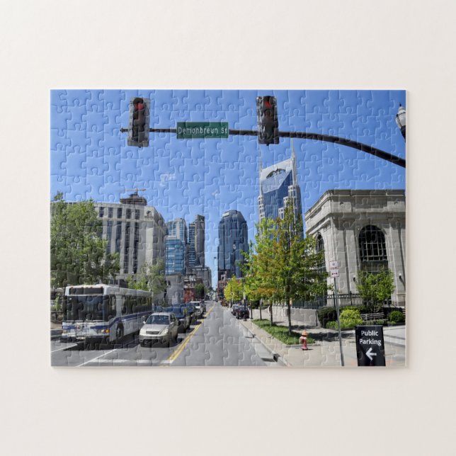 Puzzle Nashville Tennessee. (Horizontal)