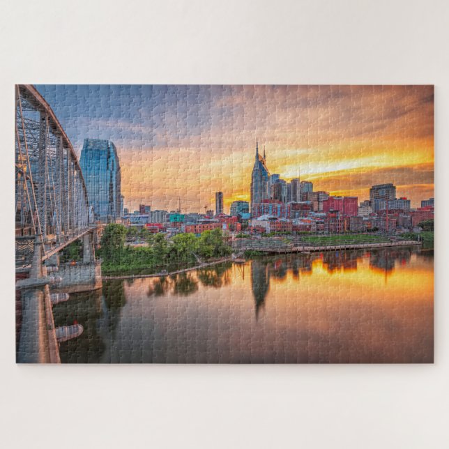 Puzzle Nashville, Tennessee, EE. UU. (Horizontal)