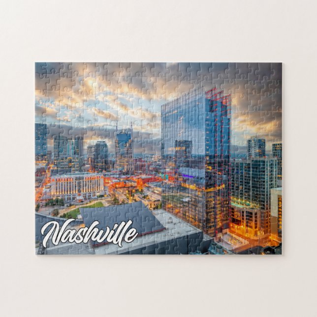 Puzzle Nashville, Tennessee, Estados Unidos (Horizontal)
