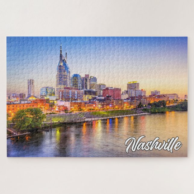 Puzzle Nashville, Tennessee, Estados Unidos (Horizontal)