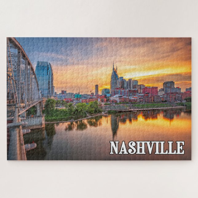 Puzzle Nashville, Tennessee, Estados Unidos (Horizontal)