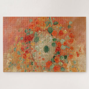 Puzzle Nasturtiums (1905) de Odilon Redon