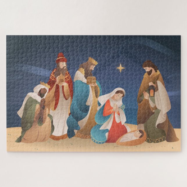 Puzzle Natividad de los navidades (Horizontal)