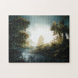Puzzle Naturaleza Árboles Distancia Fotografía Agua