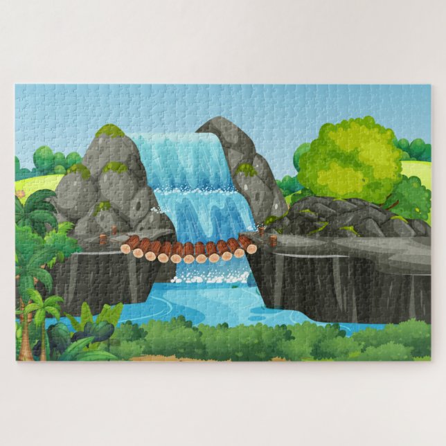 Puzzle Naturaleza asombrosa (Horizontal)