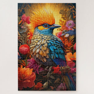 Puzzle Naturaleza Caprichosa Pájaro Azul Nº 2