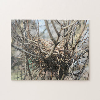 Puzzle Naturaleza del nido de aves abandonada
