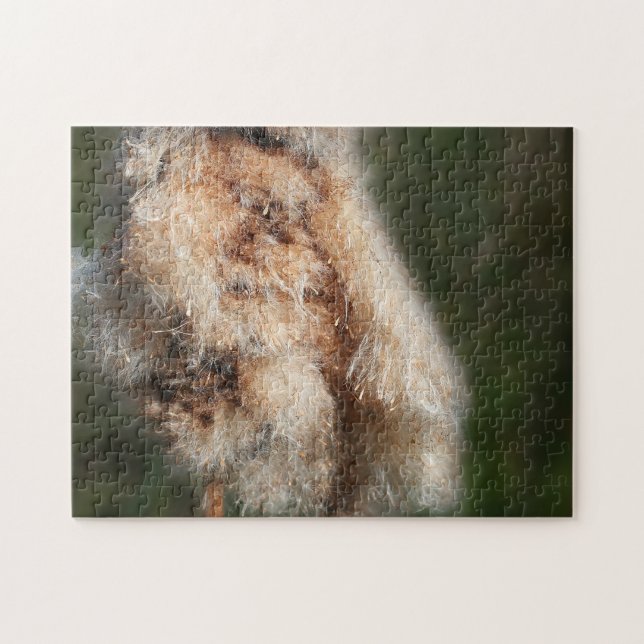 Puzzle Naturaleza Fluffy Cattail (Horizontal)