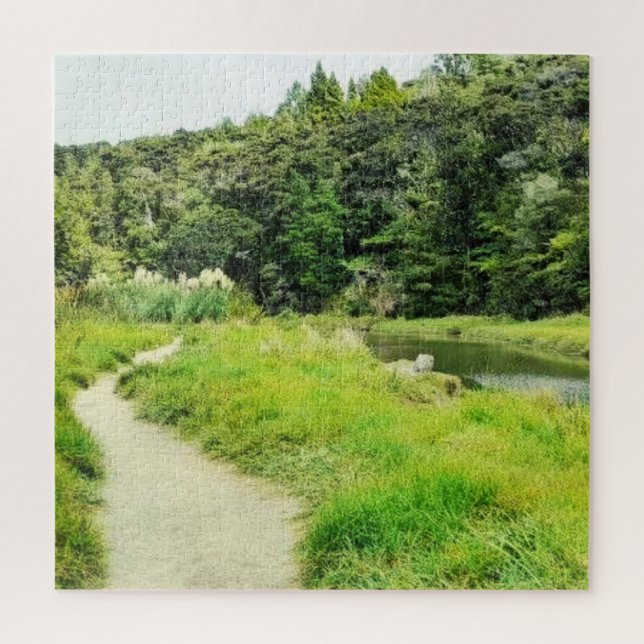 Puzzle Naturaleza Kakamatura Lagune Bush Track Photo (Vertical)