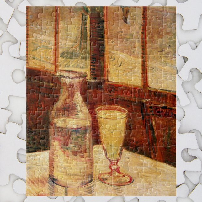 Puzzle Naturaleza muerta con absenta de Vincent van Gogh (Subido por el creador)