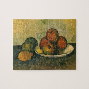Puzzle Naturaleza muerta con manzanas de Paul Cezanne
