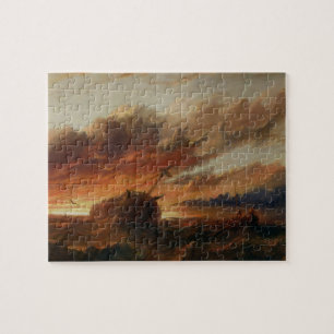 Puzzle Naufragio, c.1850 (aceite en lona)