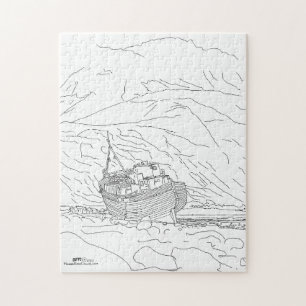 Puzzle Naufragio de Corpach Escocia