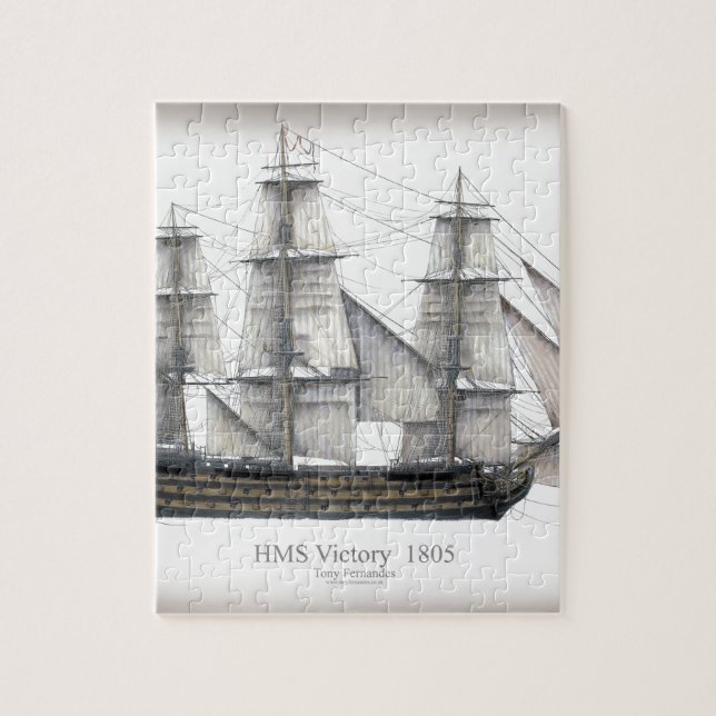 Puzzle Nave 1805 de la victoria (Vertical)