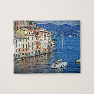 Puzzle Navegación a Portofino - el día de fiesta de