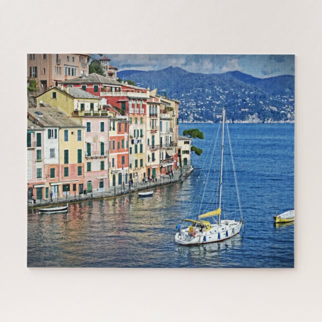 Puzzle Navegación a Portofino - PC italiana (Horizontal)