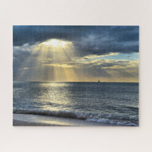 Puzzle Navegando al atardecer - 16x20 - 520 pcs